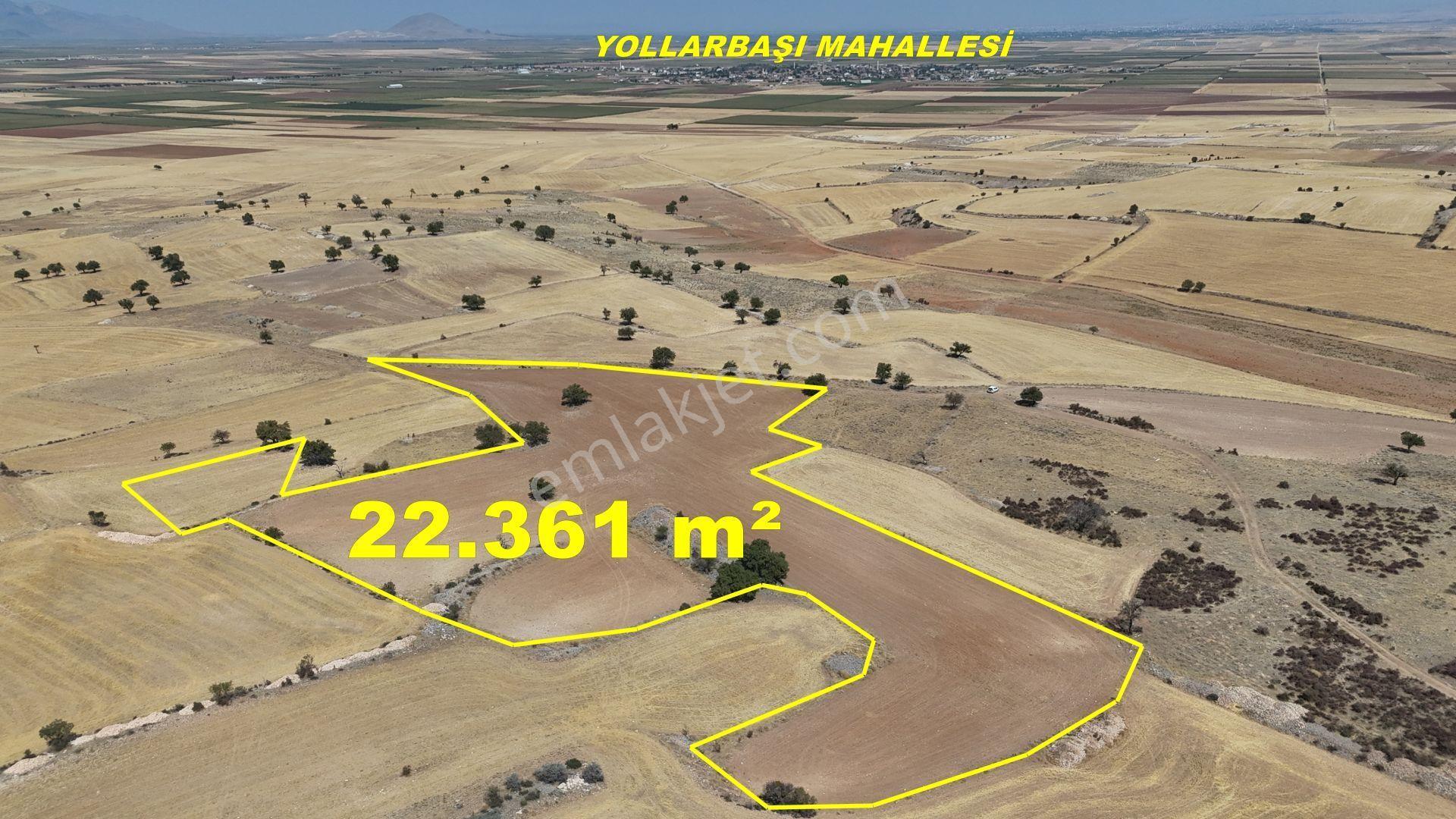 Karaman / Kazımkarabekir / Subaşı Mahallesinde 22.361 M² Müstakil Tapulu Tarla