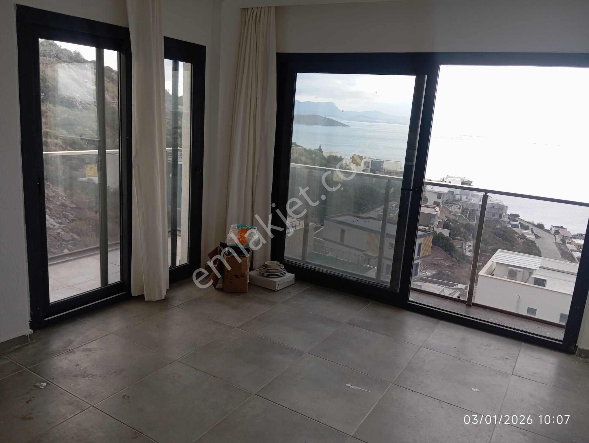 Muğla Bodrum Satılık Deniz Manzaralı 1+1 Daire - Görsel 8