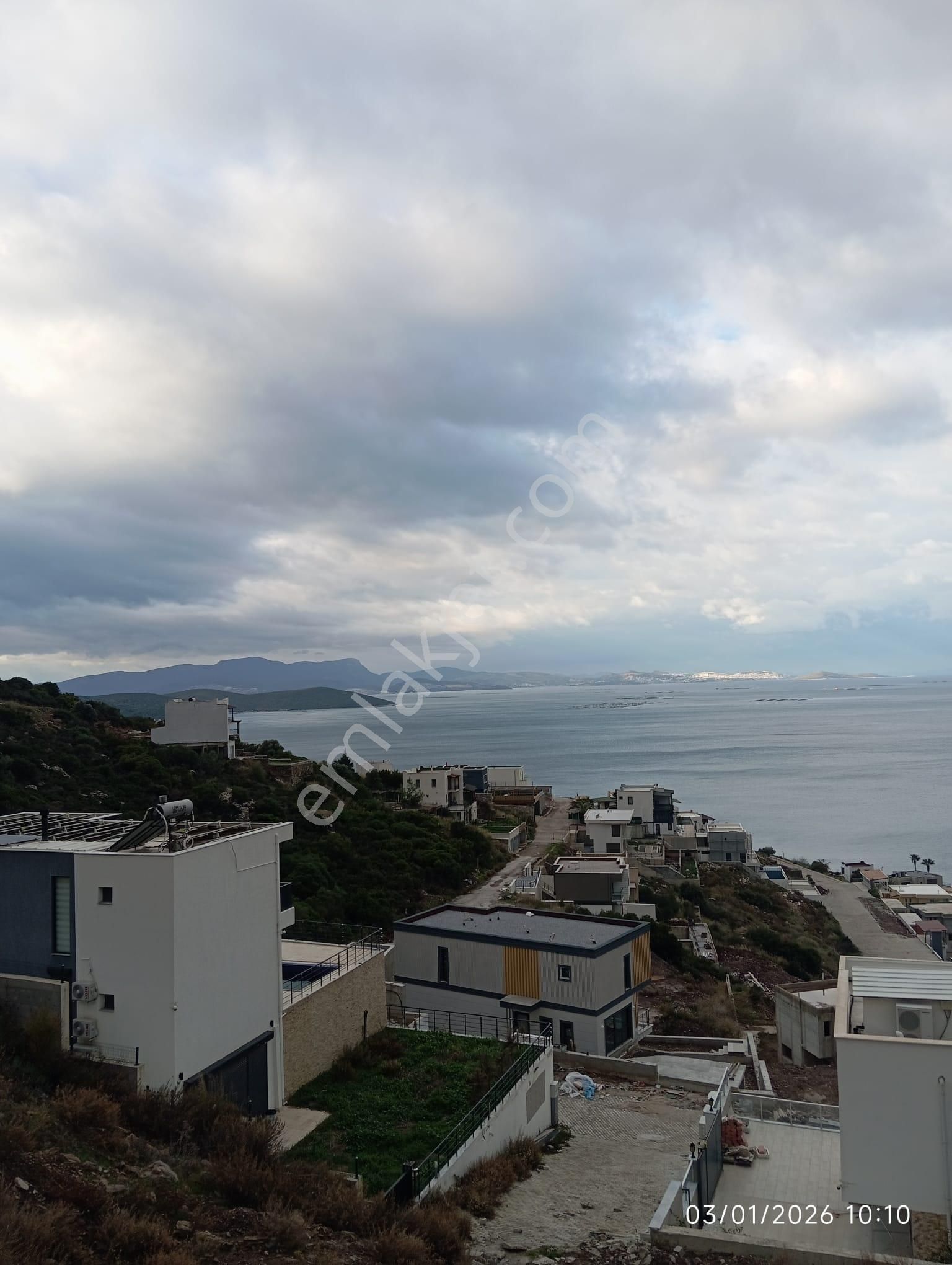 Muğla Bodrum Satılık Deniz Manzaralı 1+1 Daire - Görsel 9