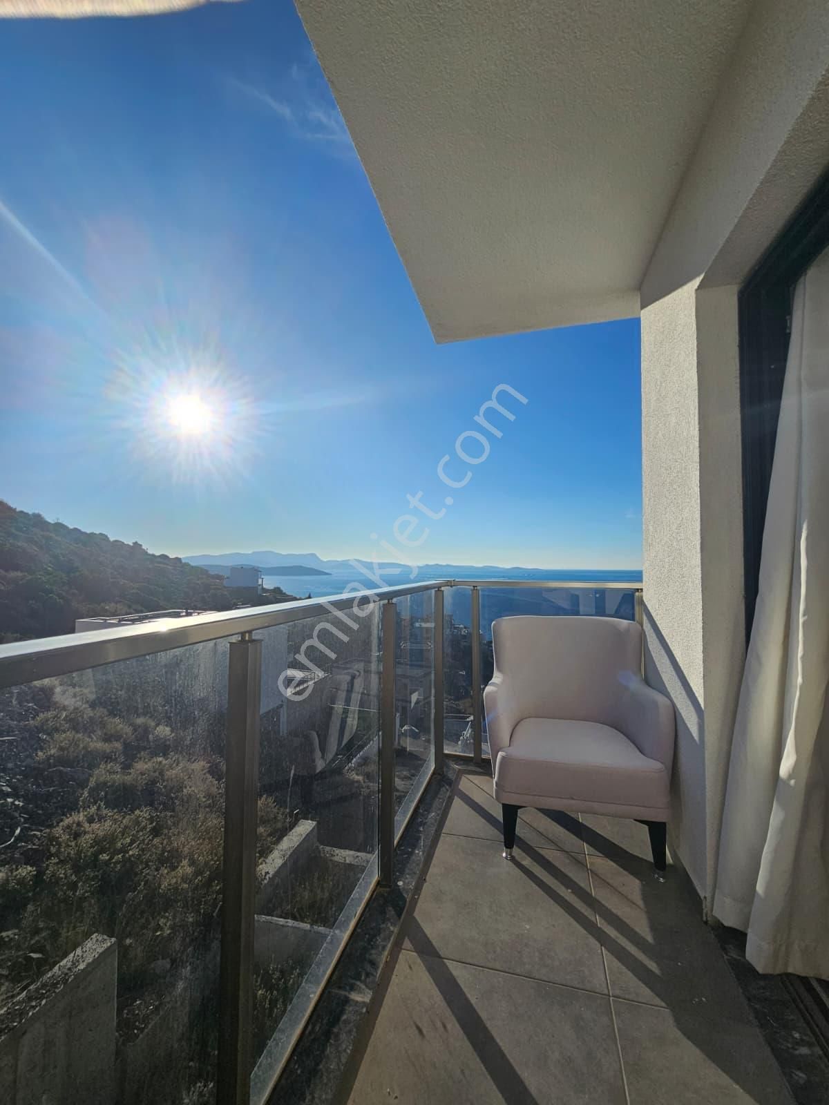 Muğla Bodrum Satılık Deniz Manzaralı 1+1 Daire - Görsel 20