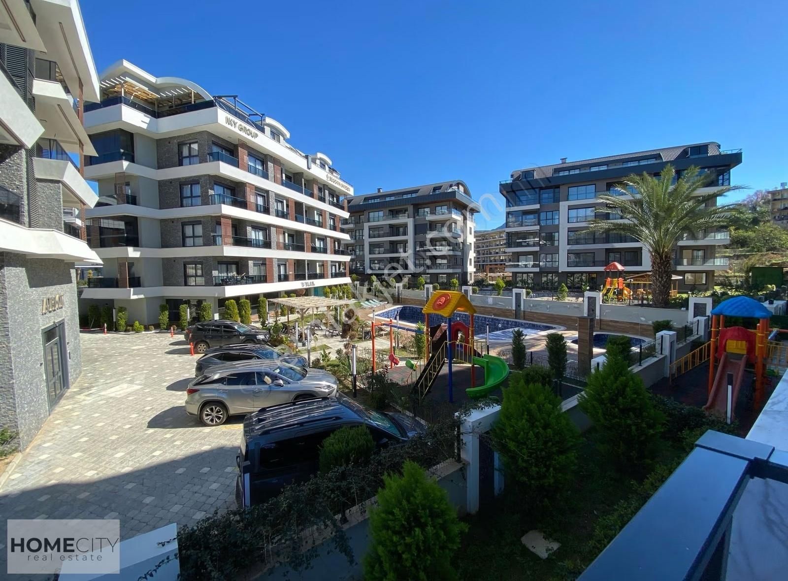 Alanya Oba 1+1 Full Eşyalı 60m2 Site İçerisinde Fuull Aktiviteli - Görsel 4