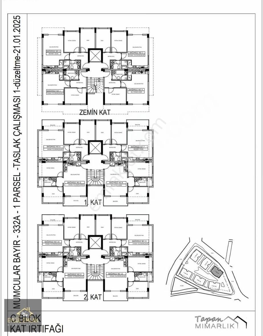 Bodrum Mumcular Bayır Mahallesinde Satılık Fırsat Daireler