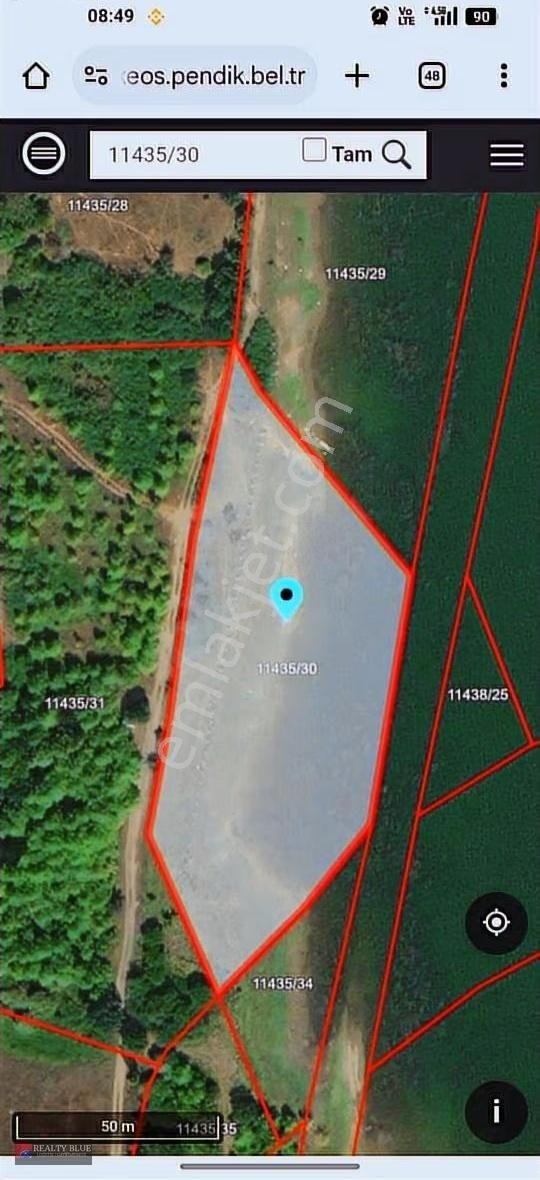 Pendik Kurna'da Satılık 466 M² Tarla Doğa Ve Gelecek Yatırımı - Görsel 2