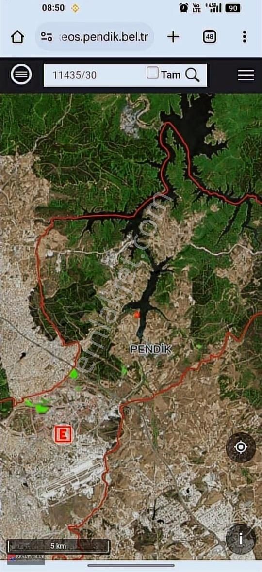Pendik Kurna'da Satılık 466 M² Tarla Doğa Ve Gelecek Yatırımı - Görsel 4