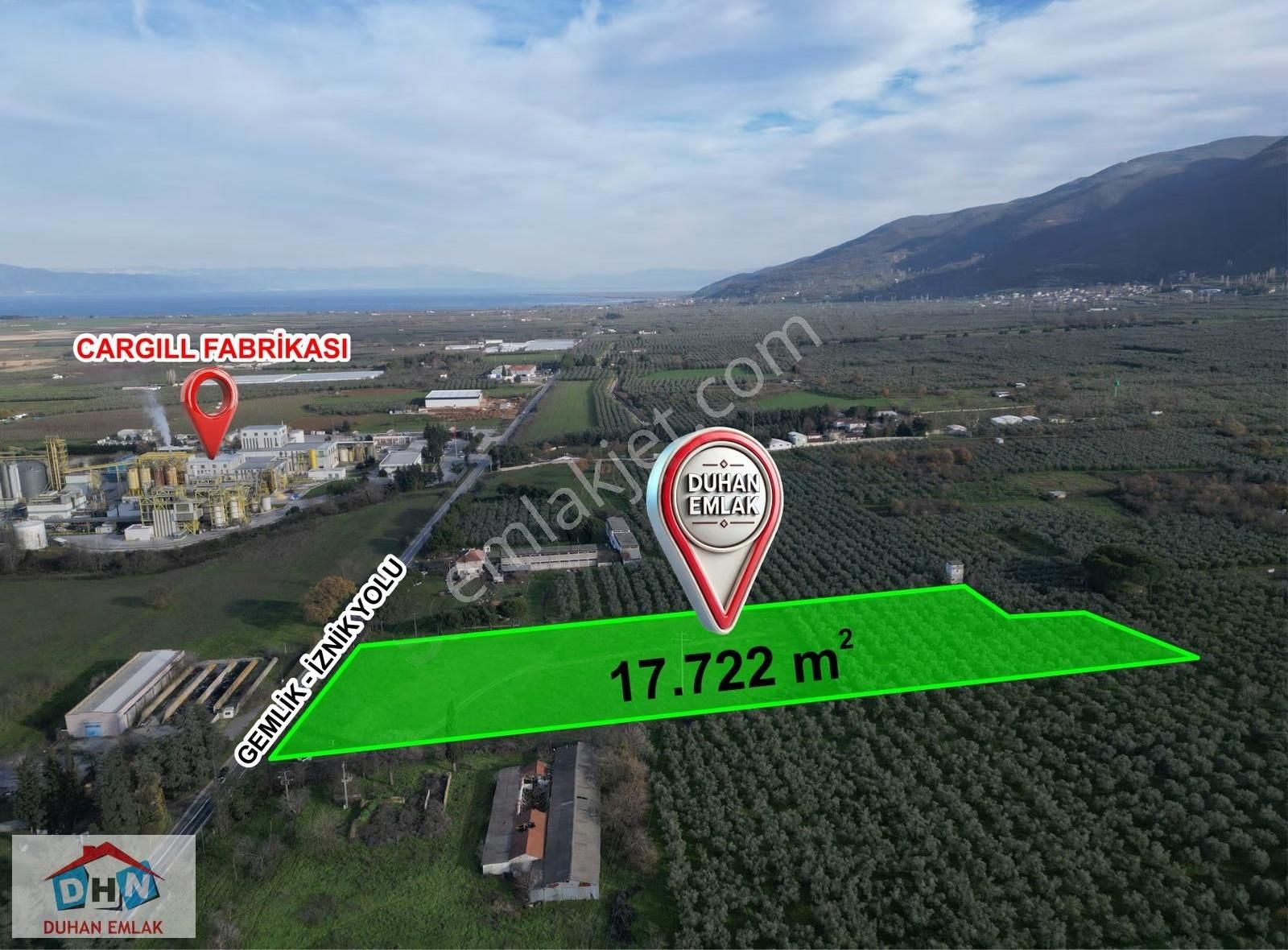 Duhan'dan Stratejik Konumda 73 M Ana Yol Cepheli 17.722 M2 Arazi - Görsel 18