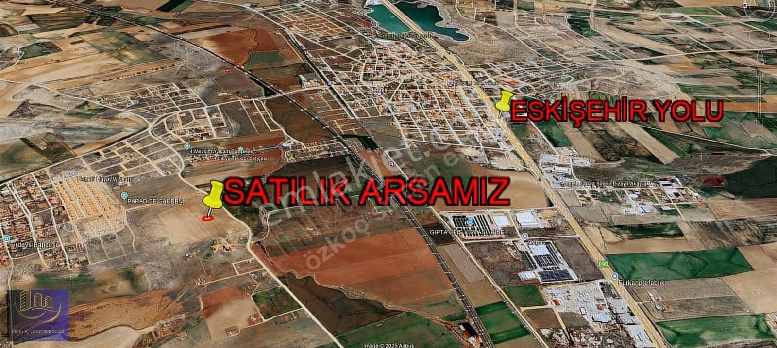 Temelli Gazi Mahallesi 3 Kat Konut İmarlı 645m2 Tek Tapu - Görsel 8