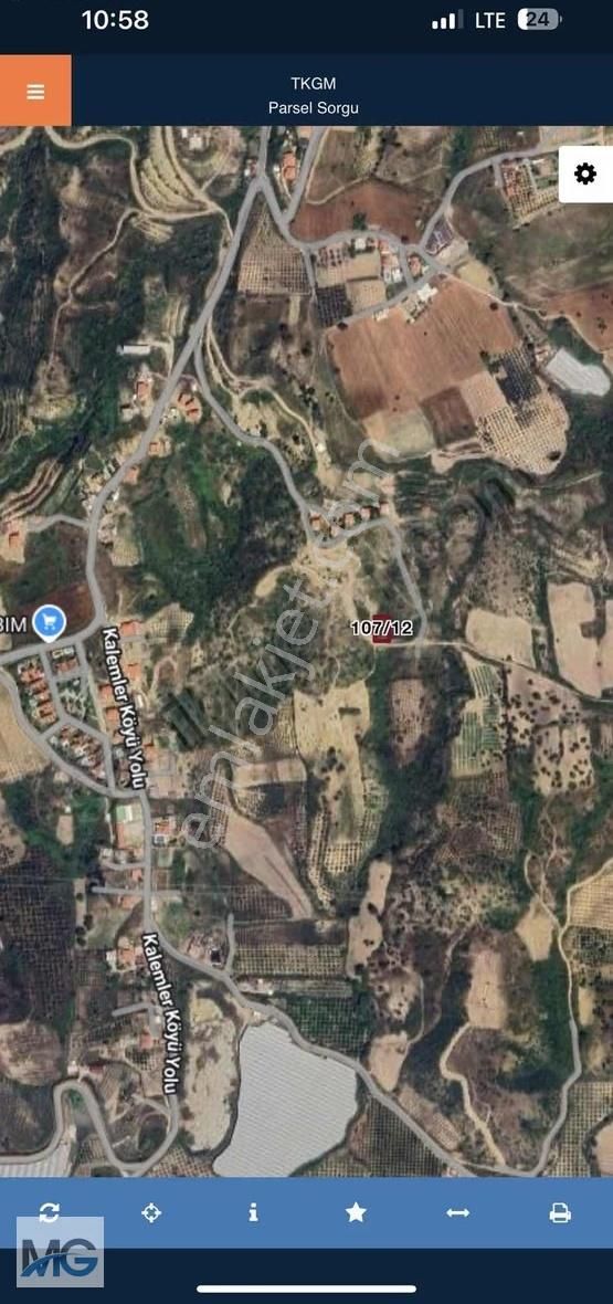 Kalemler De Satılık Ful Deniz Manzaralı 600 M2 Arsa - Görsel 2