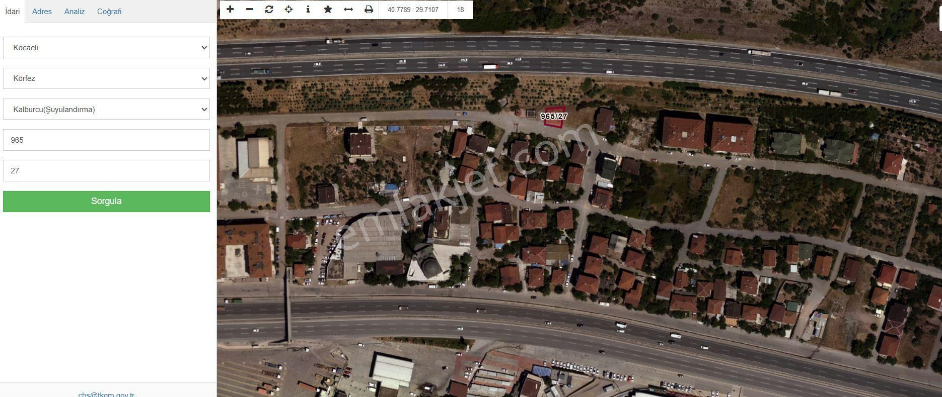 Satılık Arsa Konut İmarlı Körfez'de Yol'a Cephe Yatırımlık - Görsel 2