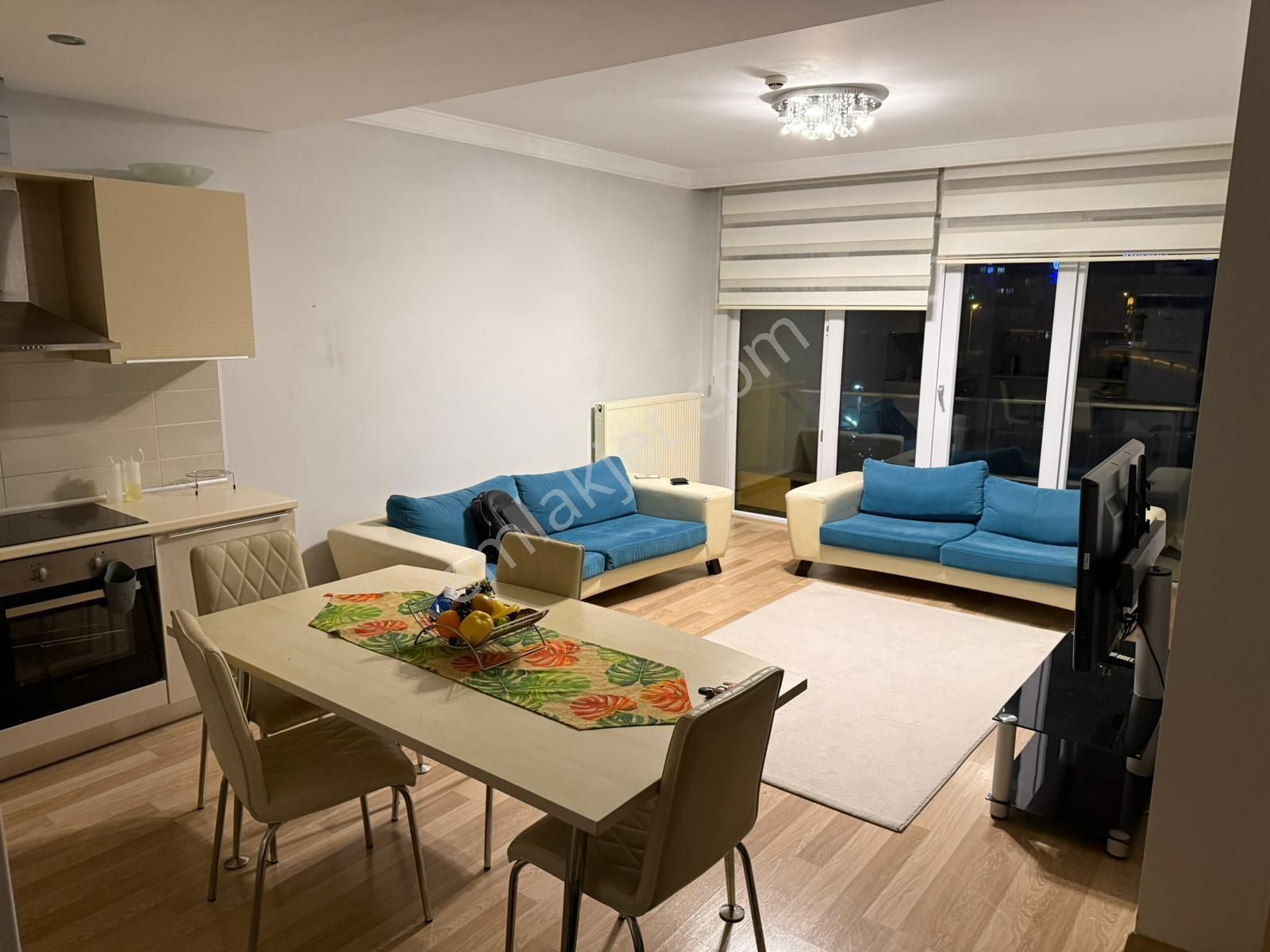 Kiralık Daire 1+1 Tuzla Evora Eşyalı-eşyasız Balkonlu E Parsel