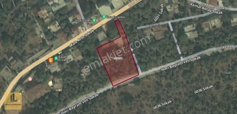 Kozan Gayrimenkulden 1 Nolu Sağlık Ocağı Yakını 1239 M2 Arsa - Görsel 4