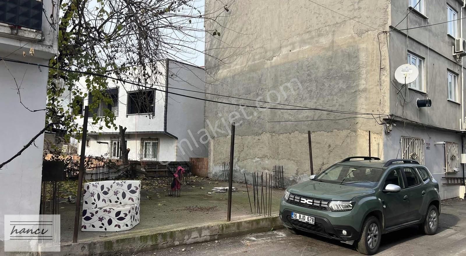 Hancı'dan Yıldırım Vakıf Mahallesinde Temeli Atılmış Arsa - Görsel 3