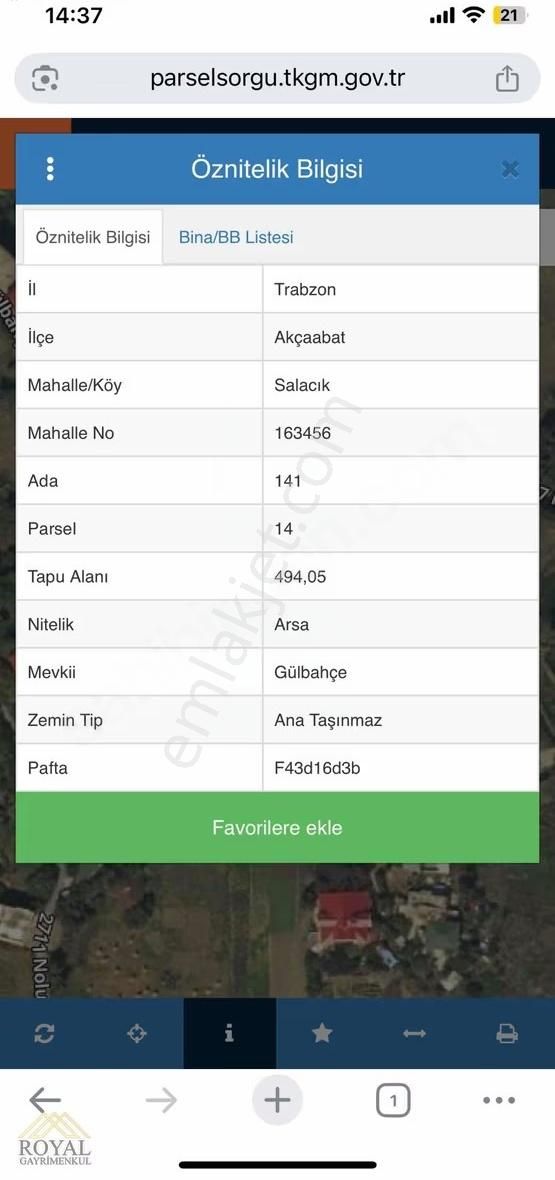 Salacıkta Muhteşem Deniz Manzaralı İmarlı Arsa - Görsel 10