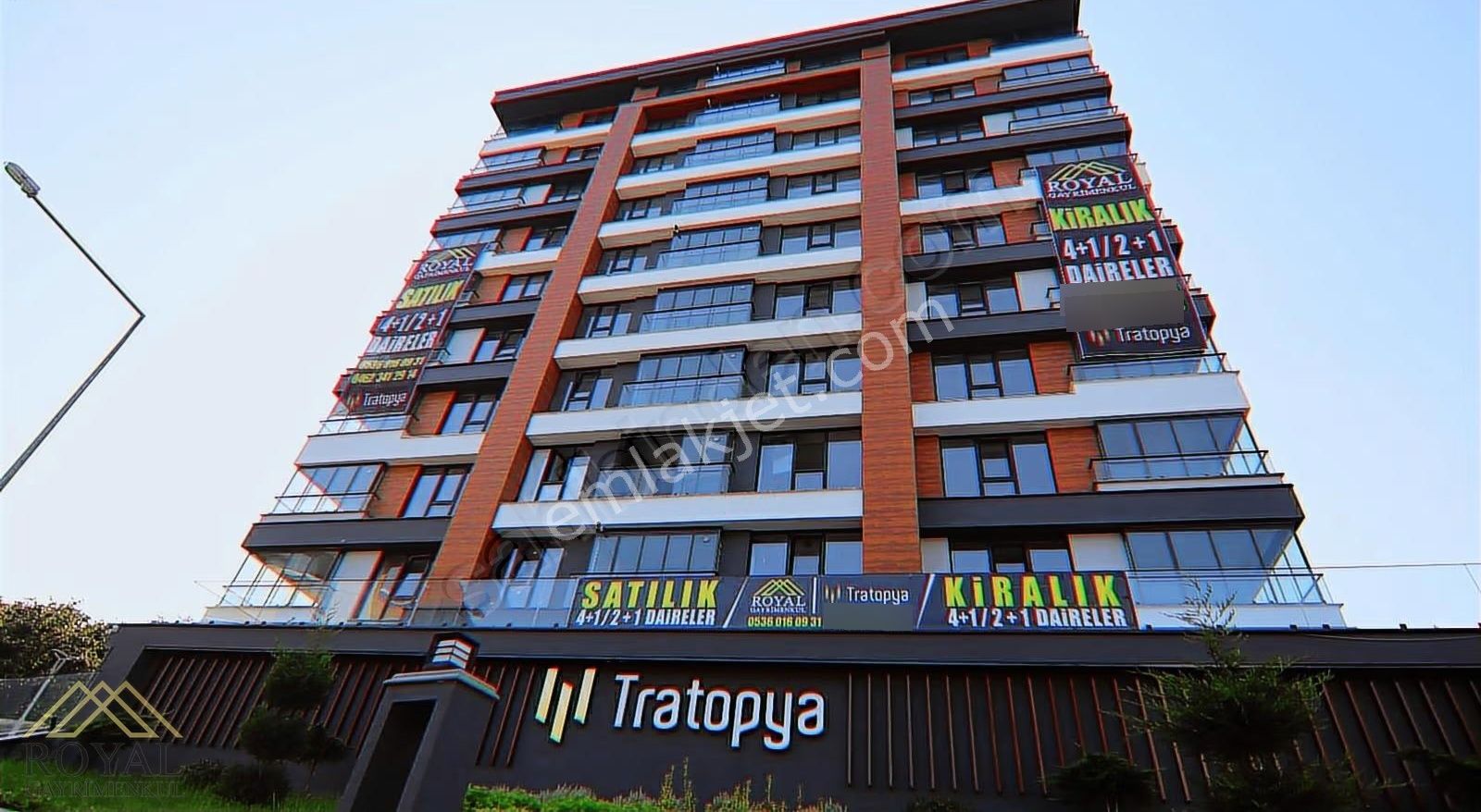 Yalıncak Tratopya'da Kiralık Deniz Manzaralı 2+1 Daire