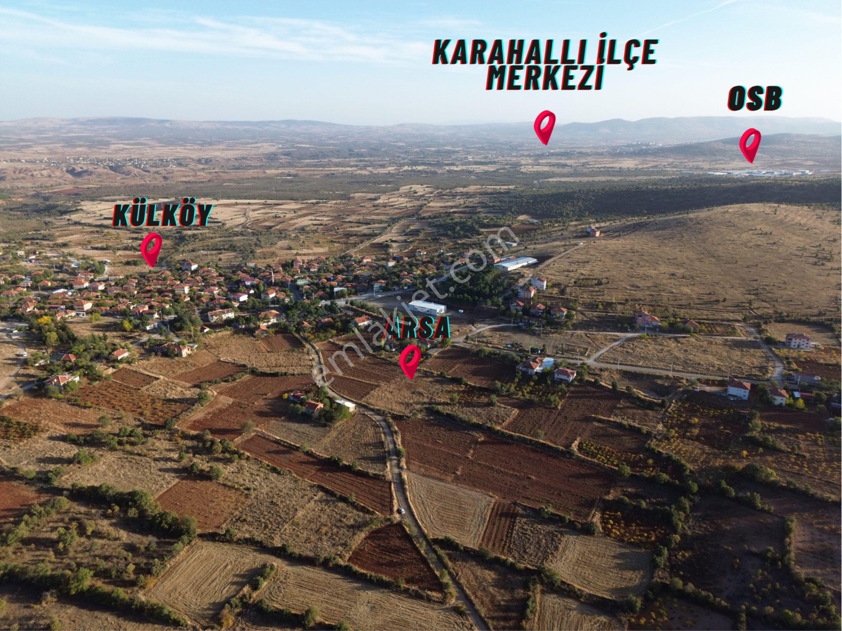 Uşak/karahallı/külköy’de 823m2 İmarlı Arsa - Görsel 9