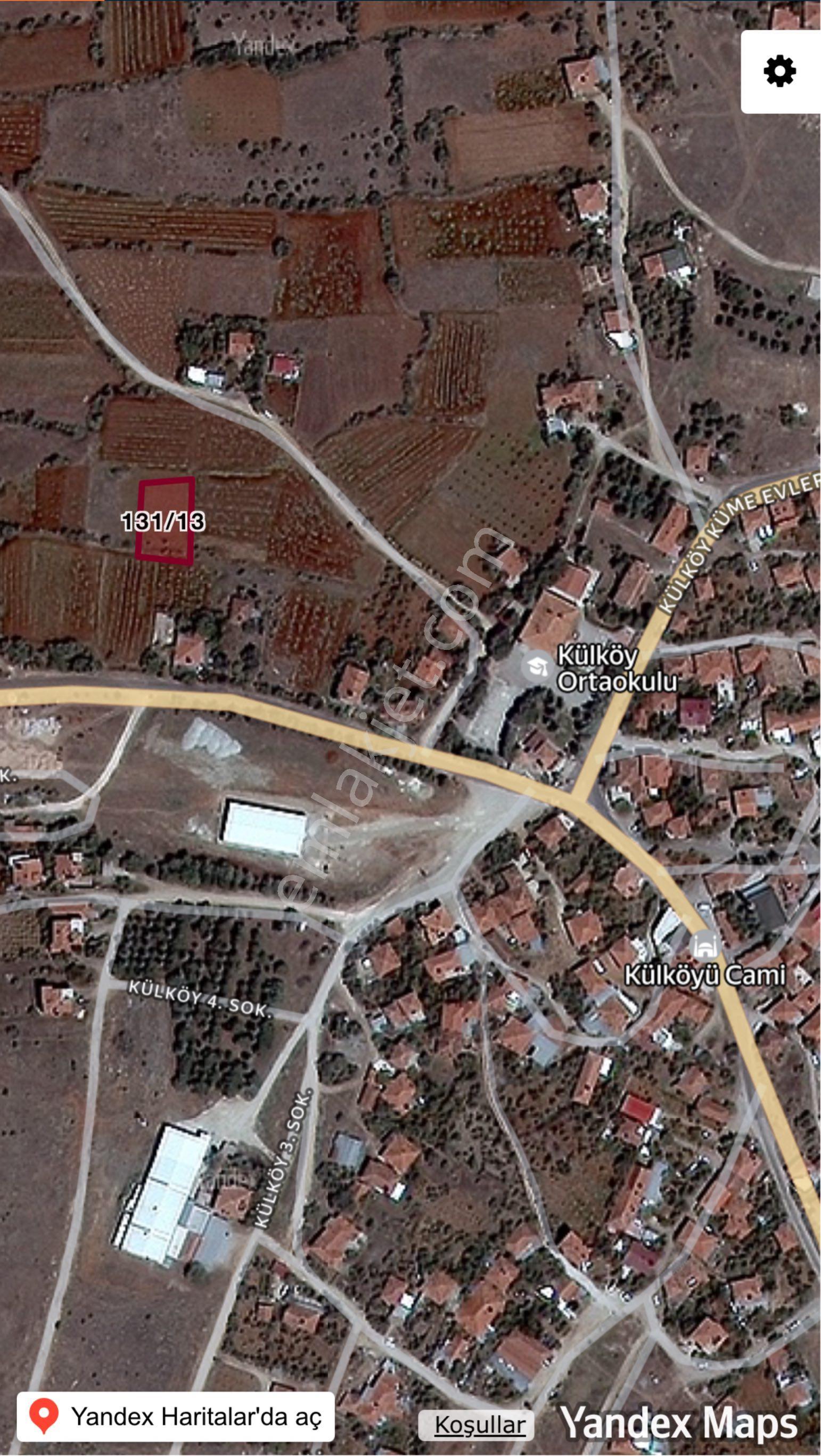 Uşak/karahallı/külköy’de 823m2 İmarlı Arsa - Görsel 5