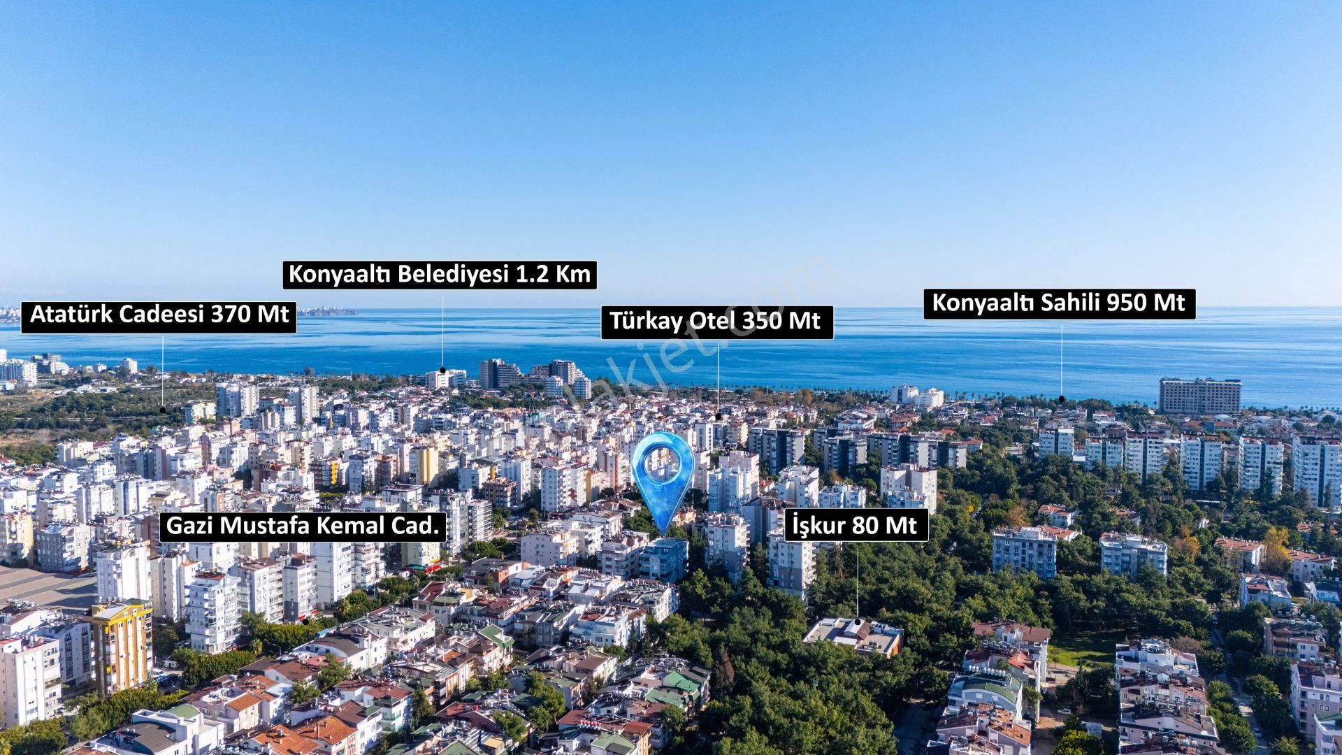 Antalya Konyaaltı Gürsu Satılık 3+1-denize 950m- Katta-ayrı Mutfaklı - Görsel 2