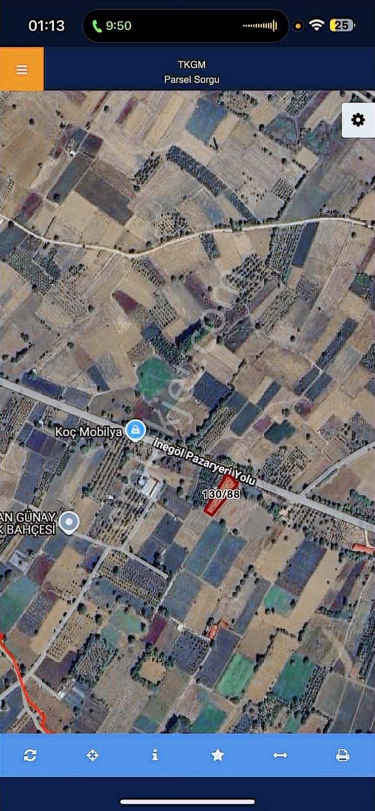 Bera Gayrimenkul'den Kurşunlu Asfaltına Cephe Satılık Tarla - Görsel 2