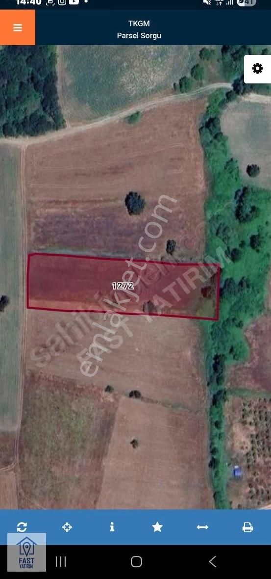 Mudanya Hançerli'de Satılık Fırsat Tarla ( Badırga'ya Çok Yakın