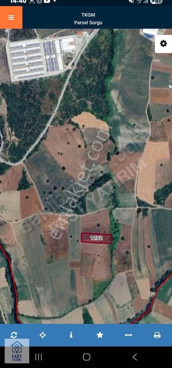 Mudanya Hançerli'de Satılık Fırsat Tarla ( Badırga'ya Çok Yakın - Görsel 2