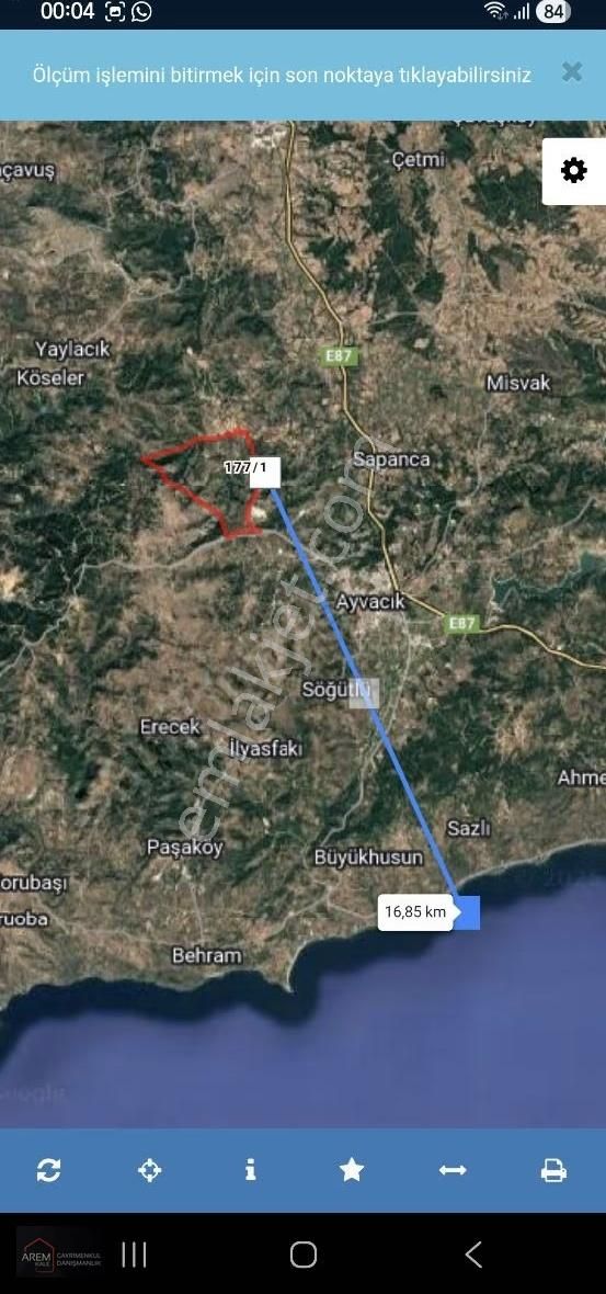 Hayalinizdeki Doğa Yaşamı İçin Pınarderede Yola Cepheli Arazi - Görsel 2