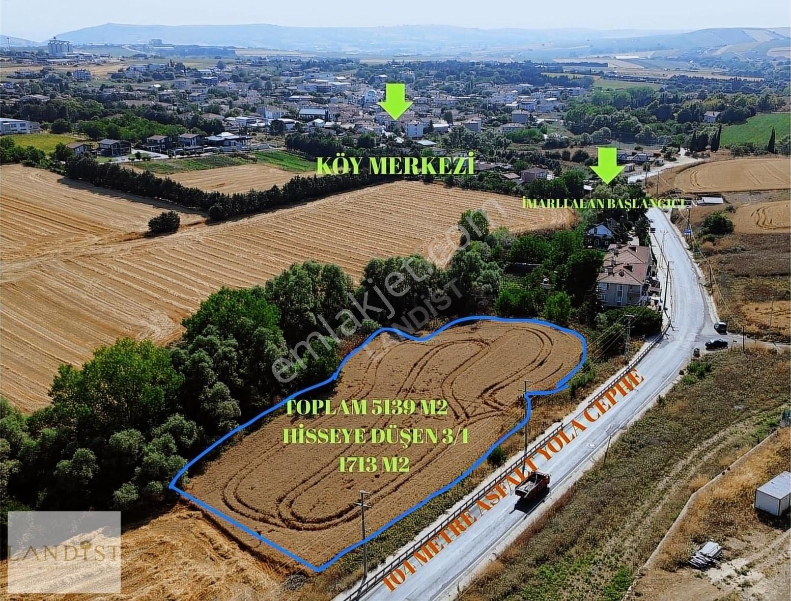 Çatalca Ovayenicede Asfalt Cepheli, İmara Bitişik Fırsat Arsa - Görsel 23