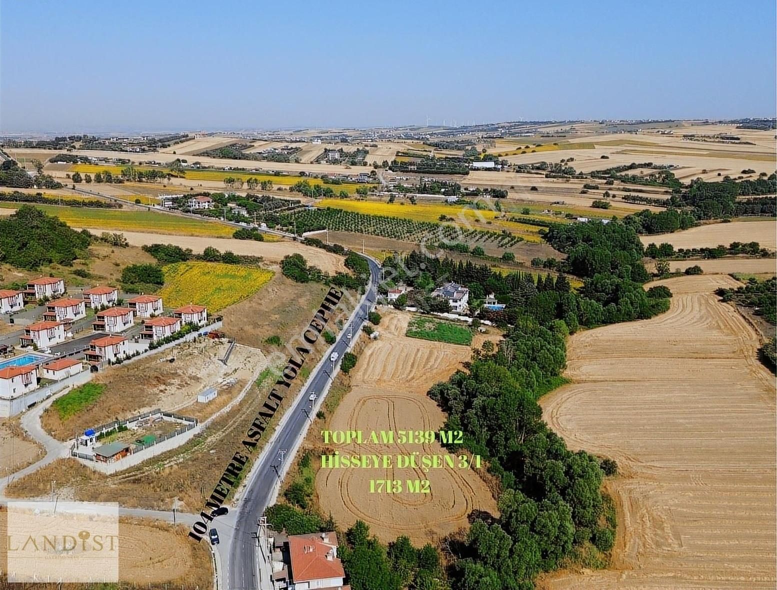 Çatalca Ovayenicede Asfalt Cepheli, İmara Bitişik Fırsat Arsa