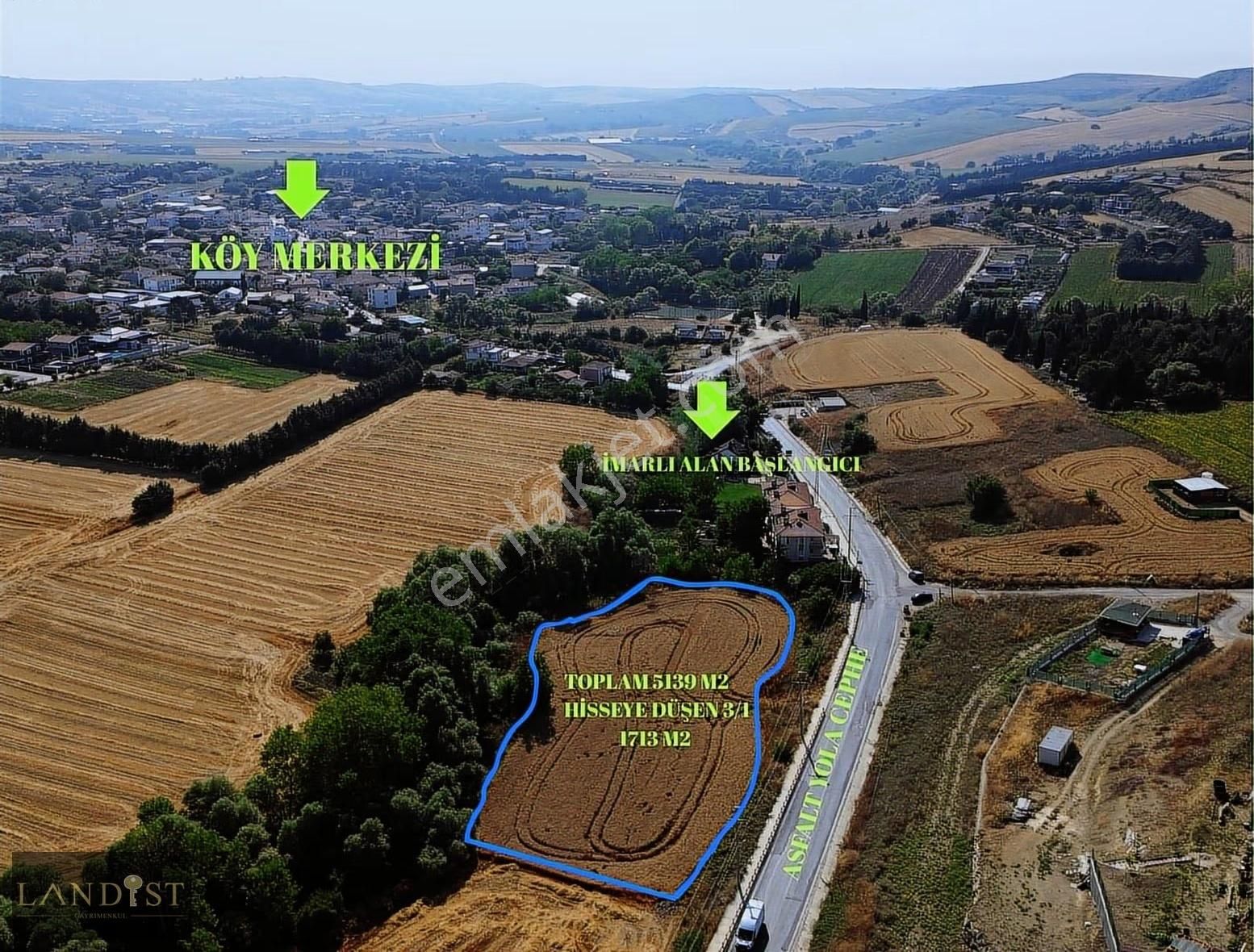 Çatalca Ovayenicede Asfalt Cepheli, İmara Bitişik Fırsat Arsa - Görsel 24