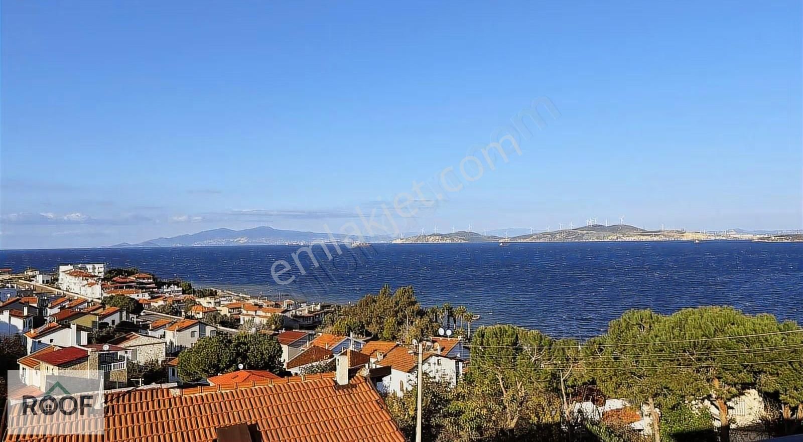 Yeni Foça Donatkent Sitesinde Tripleks Deniz Manzaralı Villa - Görsel 9