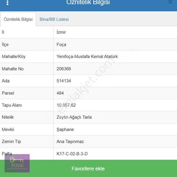 Yenifoça'da Yerleşim Alanına Yakın Deniz Manzaralı Satılık Tarla - Görsel 6