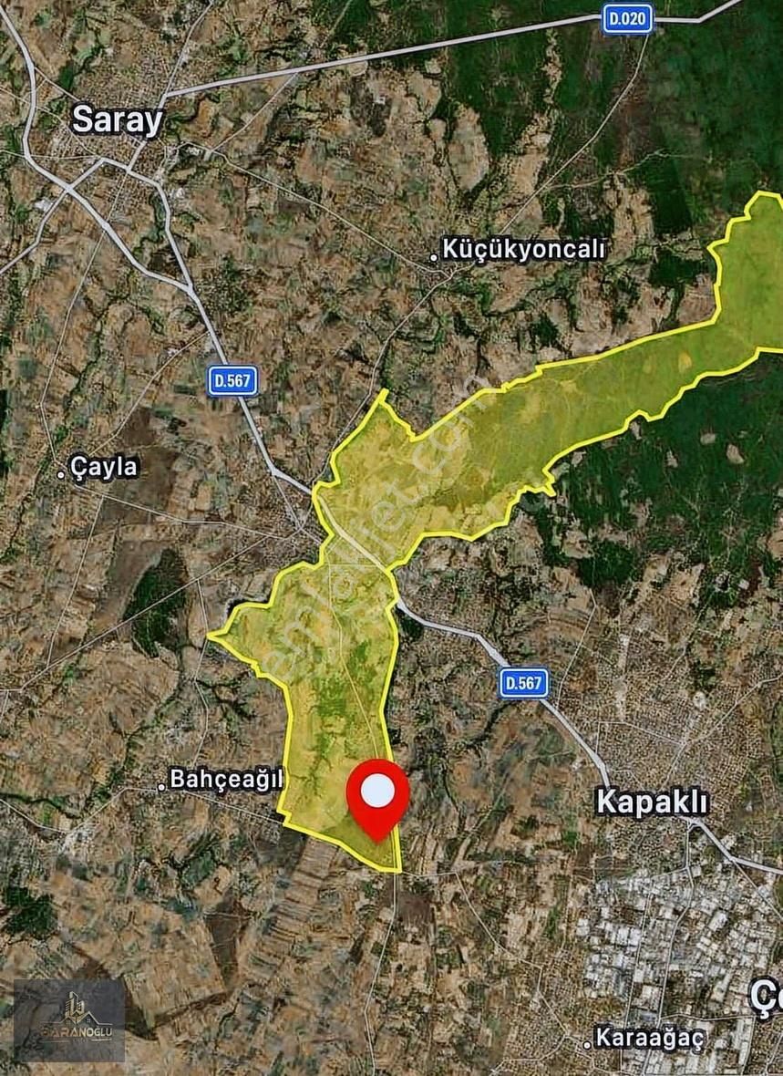 Saray Büyükyoncali'da 516 Metre² Satılık Villa Parseli