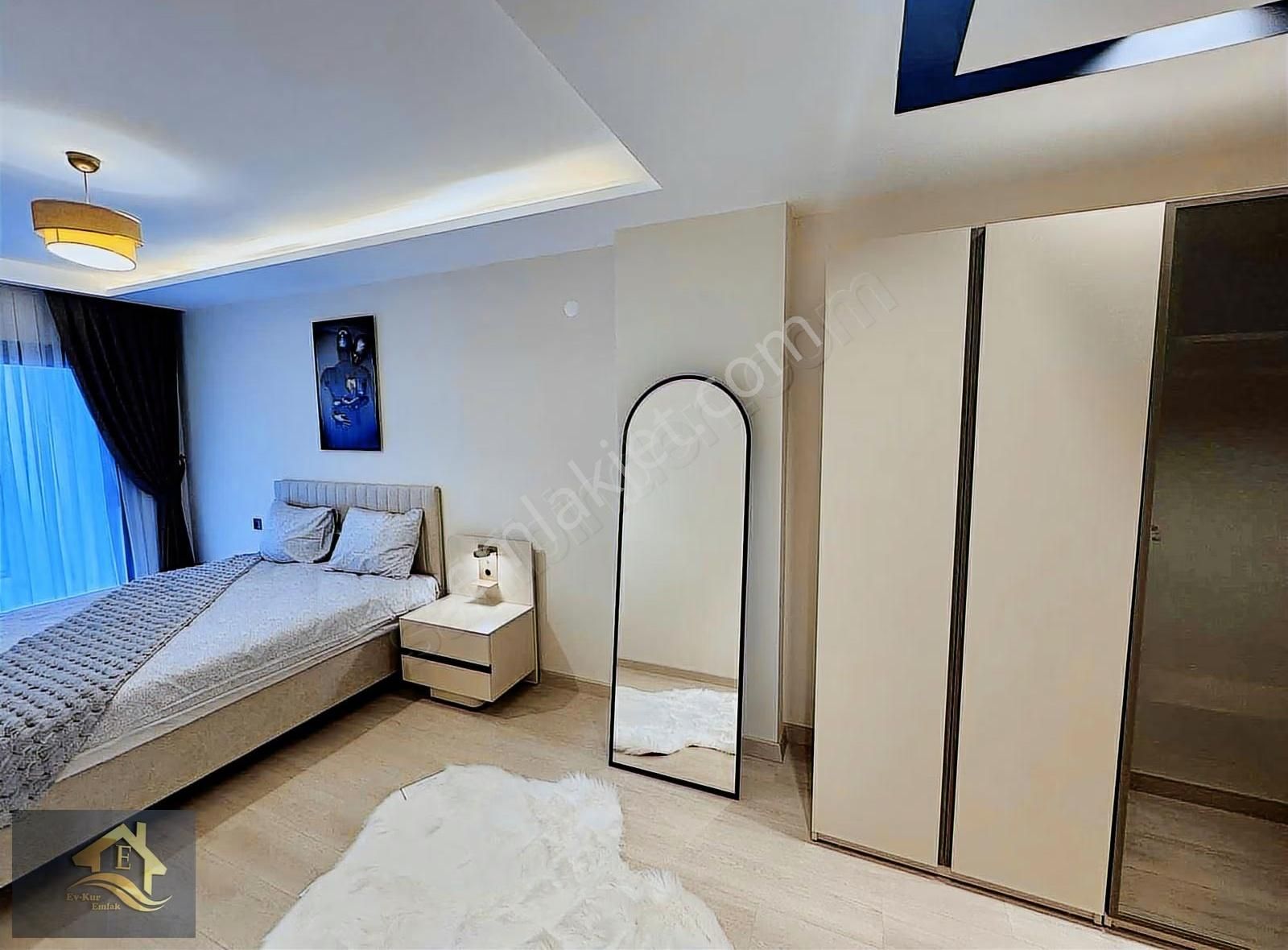 Kuşadası'nda Full Eşyalı Ayrı Mutfak Ebeveyn Banyolu 2+1 Daire - Görsel 6