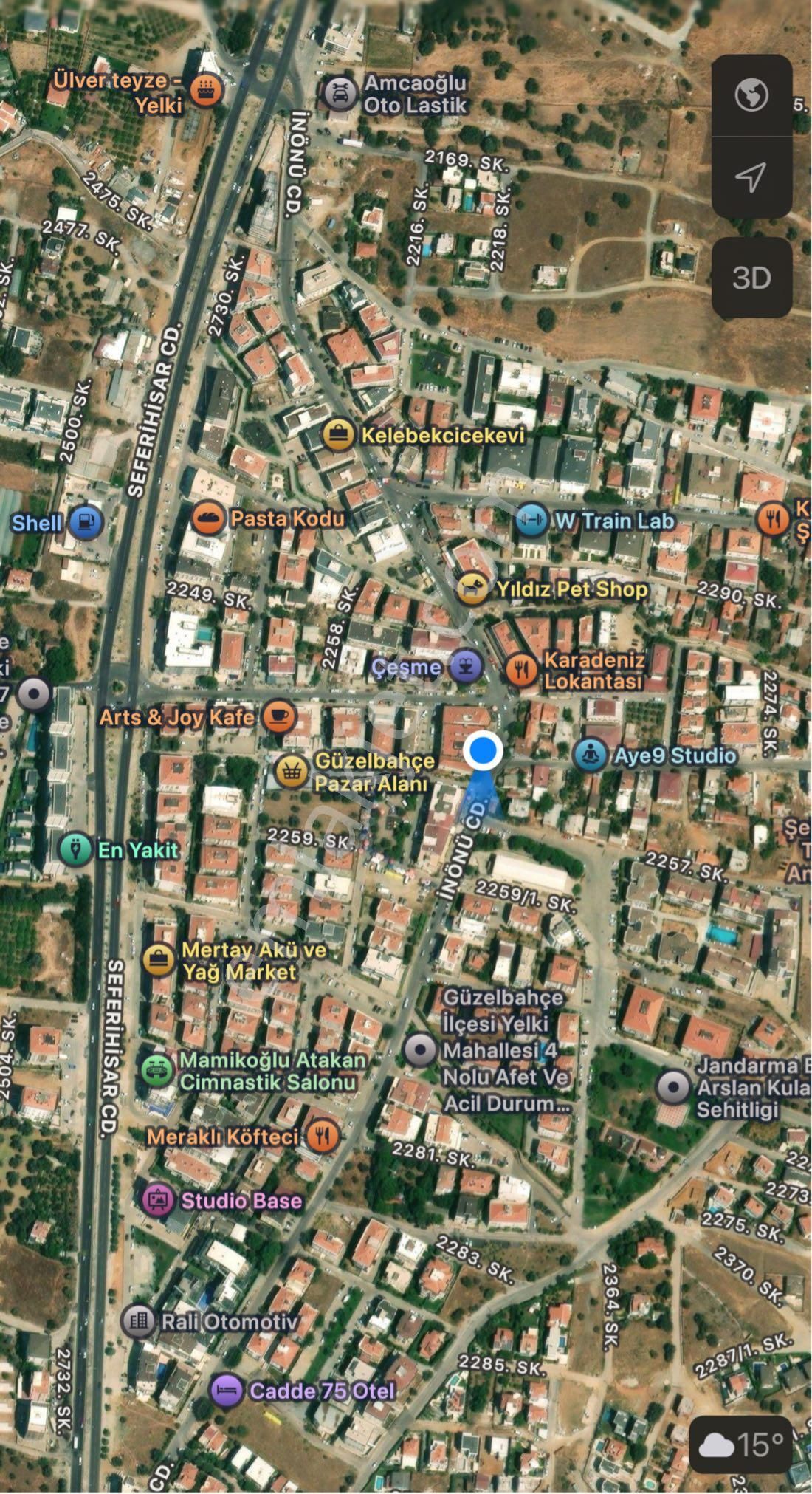 Güzelbahçe Yelki Merkez'de 600 M2 Kiralık Mağaza - Görsel 33