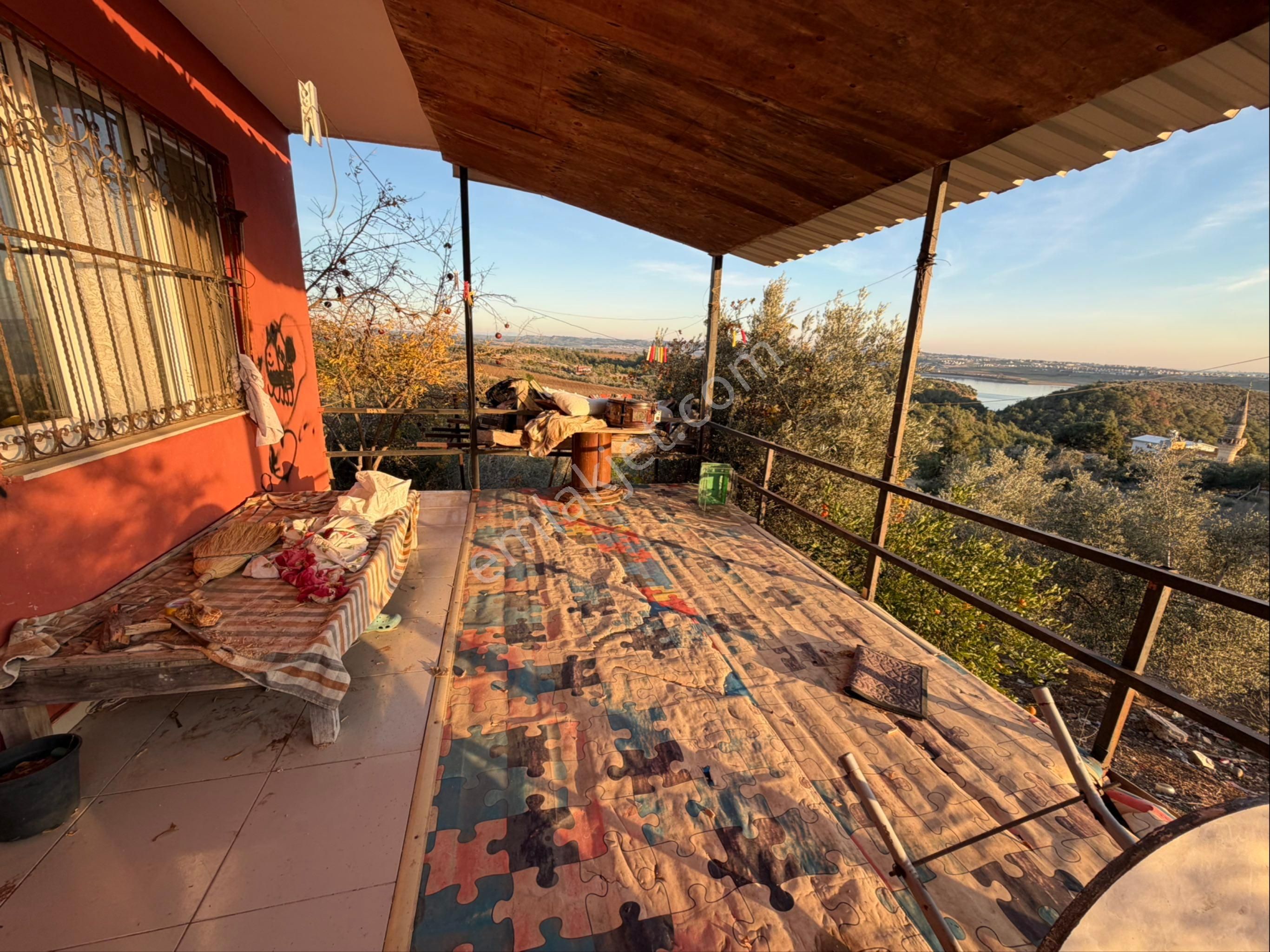 Dörtler Araplar Köyünün En Tepesinde Ful Göl Doğa Manzaralı Müstakil Ev - Görsel 16