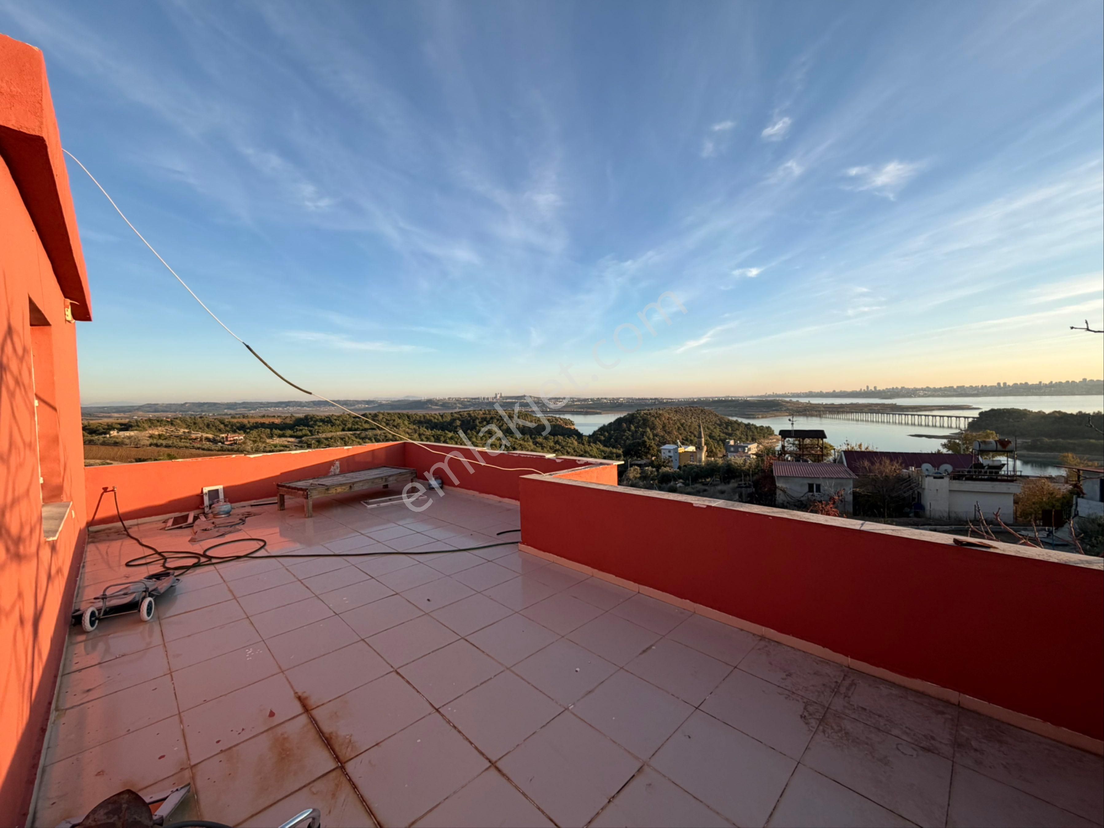 Dörtler Araplar Köyünün En Tepesinde Ful Göl Doğa Manzaralı Müstakil Ev - Görsel 22