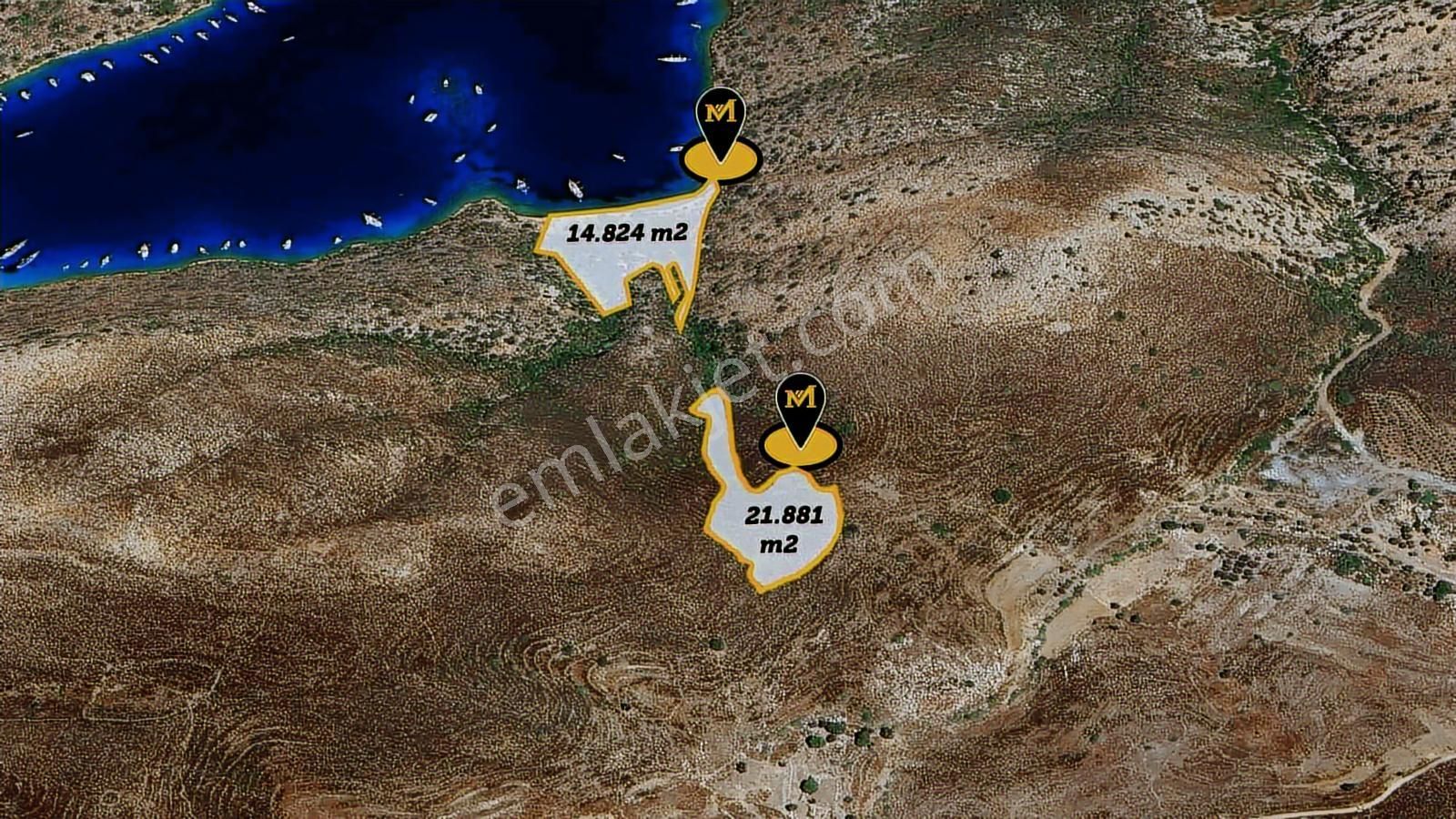 Marmaris Bozburunda Egenin Berrak Sularında 36700m2 Satılık Koy - Görsel 3