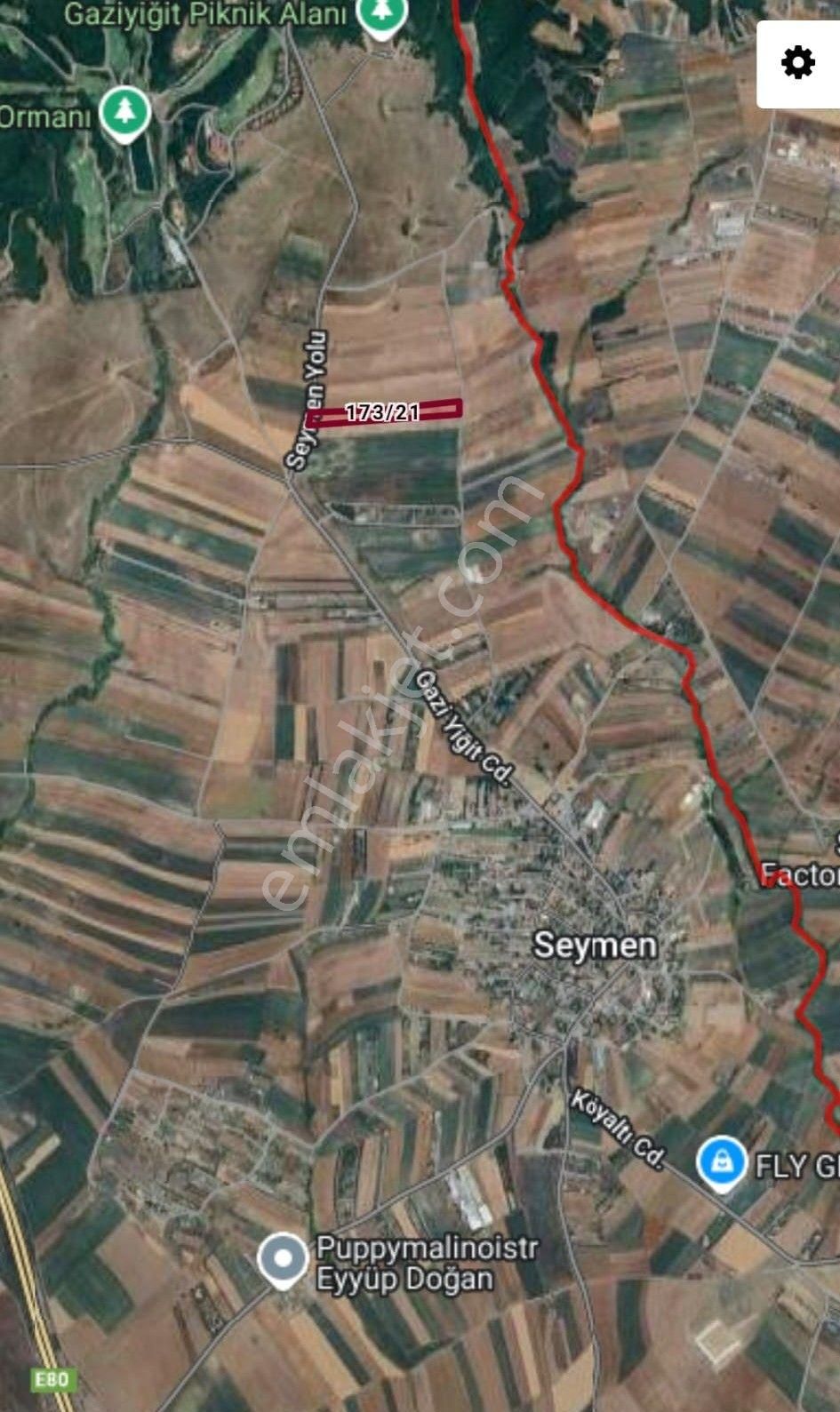 Remax Necati Kurt / Silivri Seymen'de Yatırımlık 1.729 M² Satılık Arazi - Görsel 5