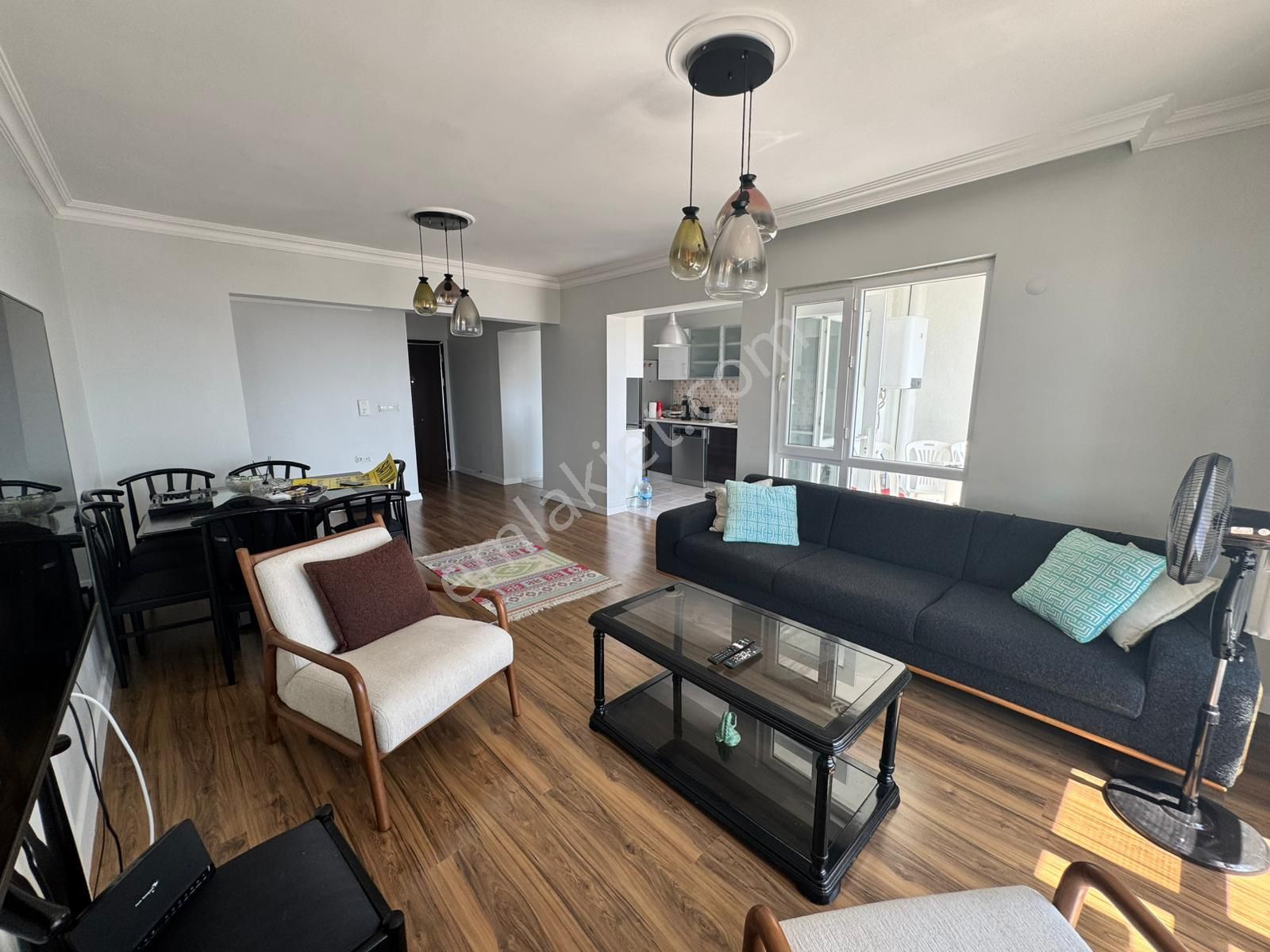 Kuşadası Long Beach De Deniz Doğa Ve Adalar Manzaralı Eşyalı 2+1 Daire - Görsel 2