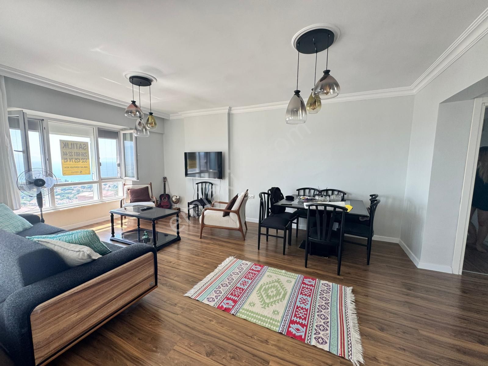 Kuşadası Long Beach De Deniz Doğa Ve Adalar Manzaralı Eşyalı 2+1 Daire - Görsel 9