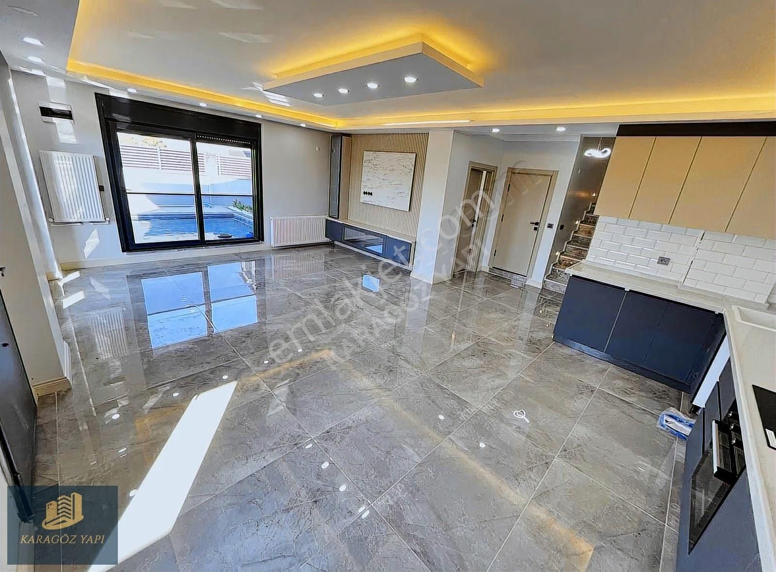 ▀▄▀▄ Karagöz Yapı ▀▄▀▄ Büyük Bahçeli 4+1 Havuzlu İskanlı Villa!! - Görsel 9