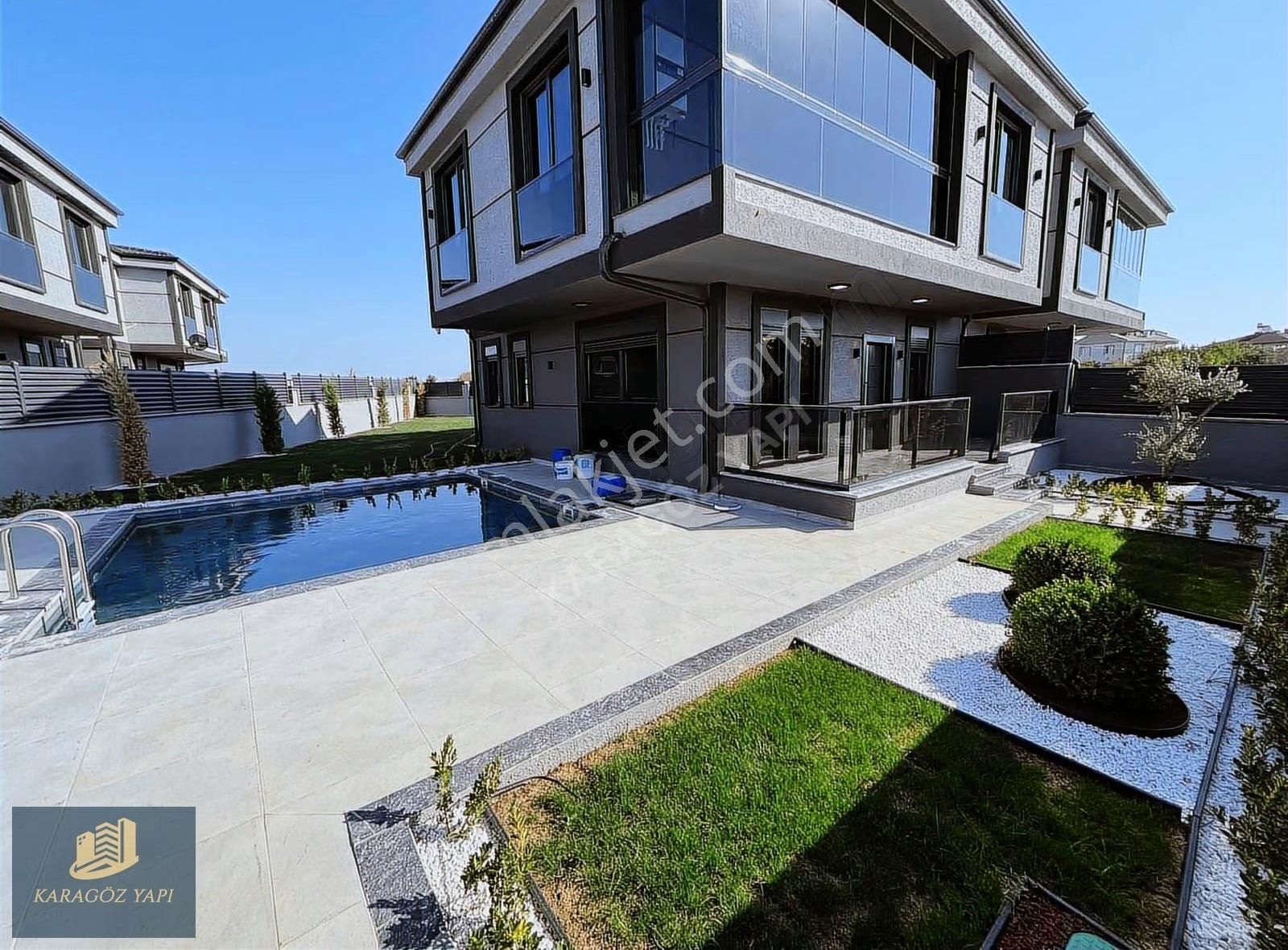 ▀▄▀▄ Karagöz Yapı ▀▄▀▄ Büyük Bahçeli 4+1 Havuzlu İskanlı Villa!! - Görsel 24