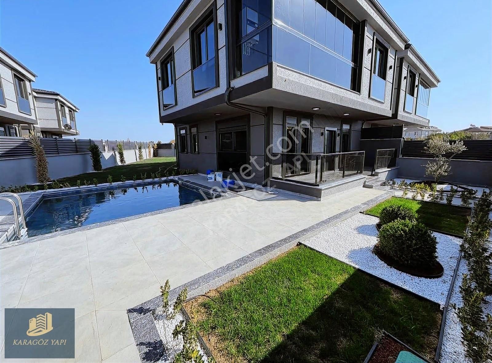 ▀▄▀▄ Karagöz Yapı ▀▄▀▄ Büyük Bahçeli 4+1 Havuzlu İskanlı Villa!! - Görsel 20