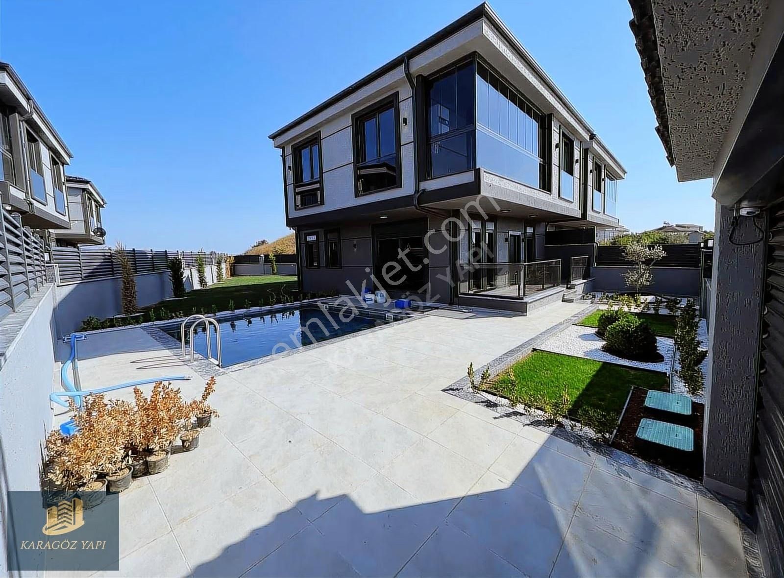 ▀▄▀▄ Karagöz Yapı ▀▄▀▄ Büyük Bahçeli 4+1 Havuzlu İskanlı Villa!! - Görsel 17