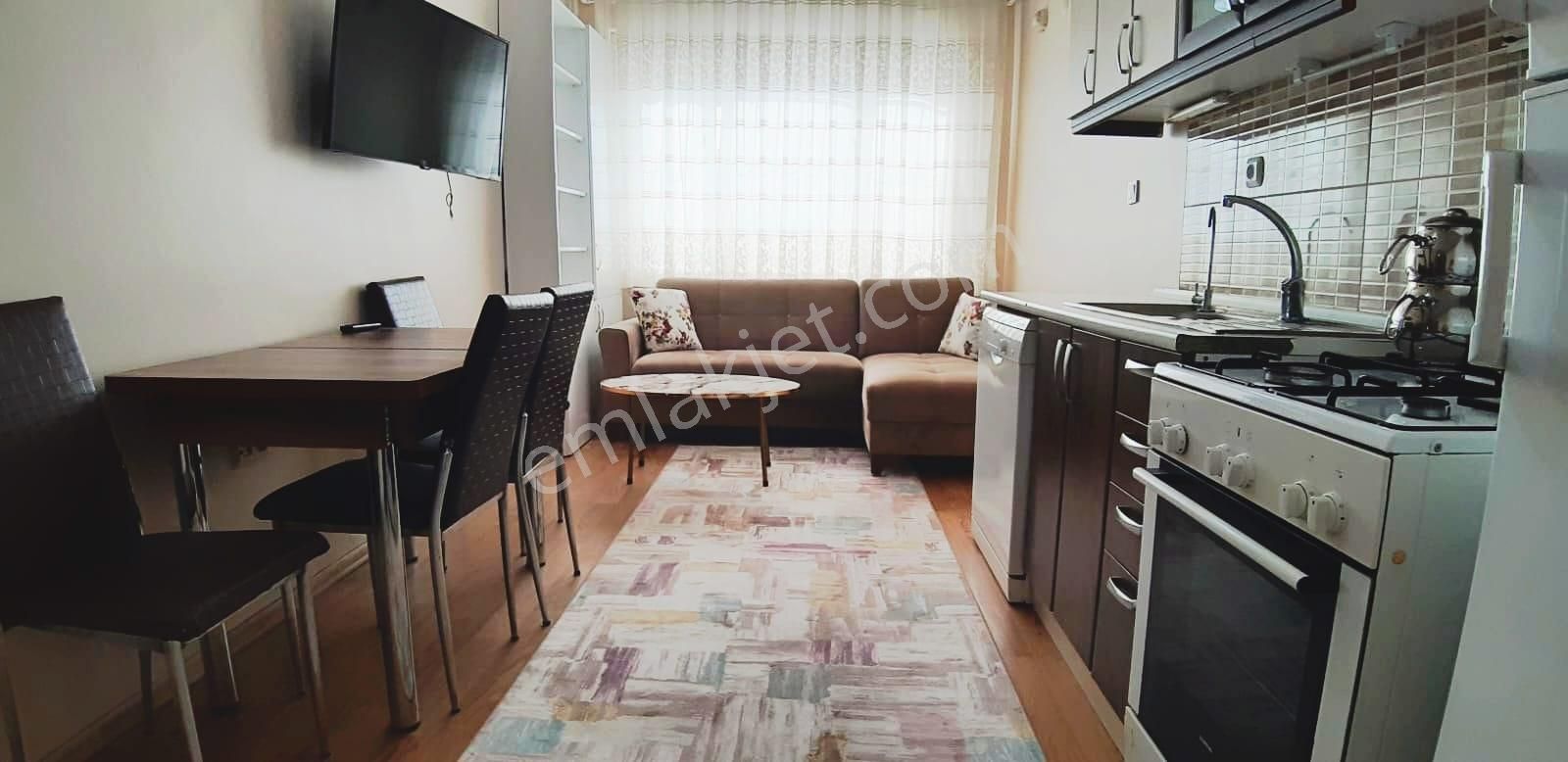 Site İçerisinde Yatırıma Uygun Full Eşyalı Hazır Kiracılı 1+1 - Görsel 2