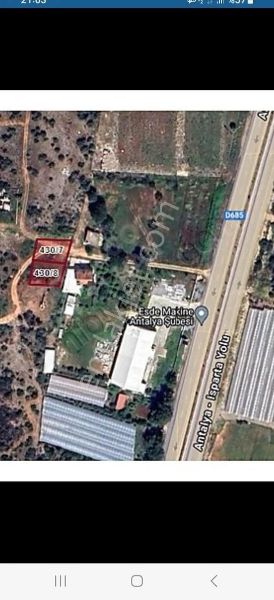 Aksu Topallı'da Kiralık Muhteşem Arsa