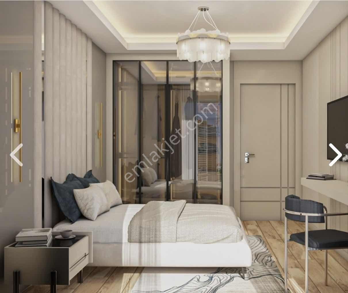 Açık Havuzlu Site Astim Park Modern De Satılık Daire - Görsel 25