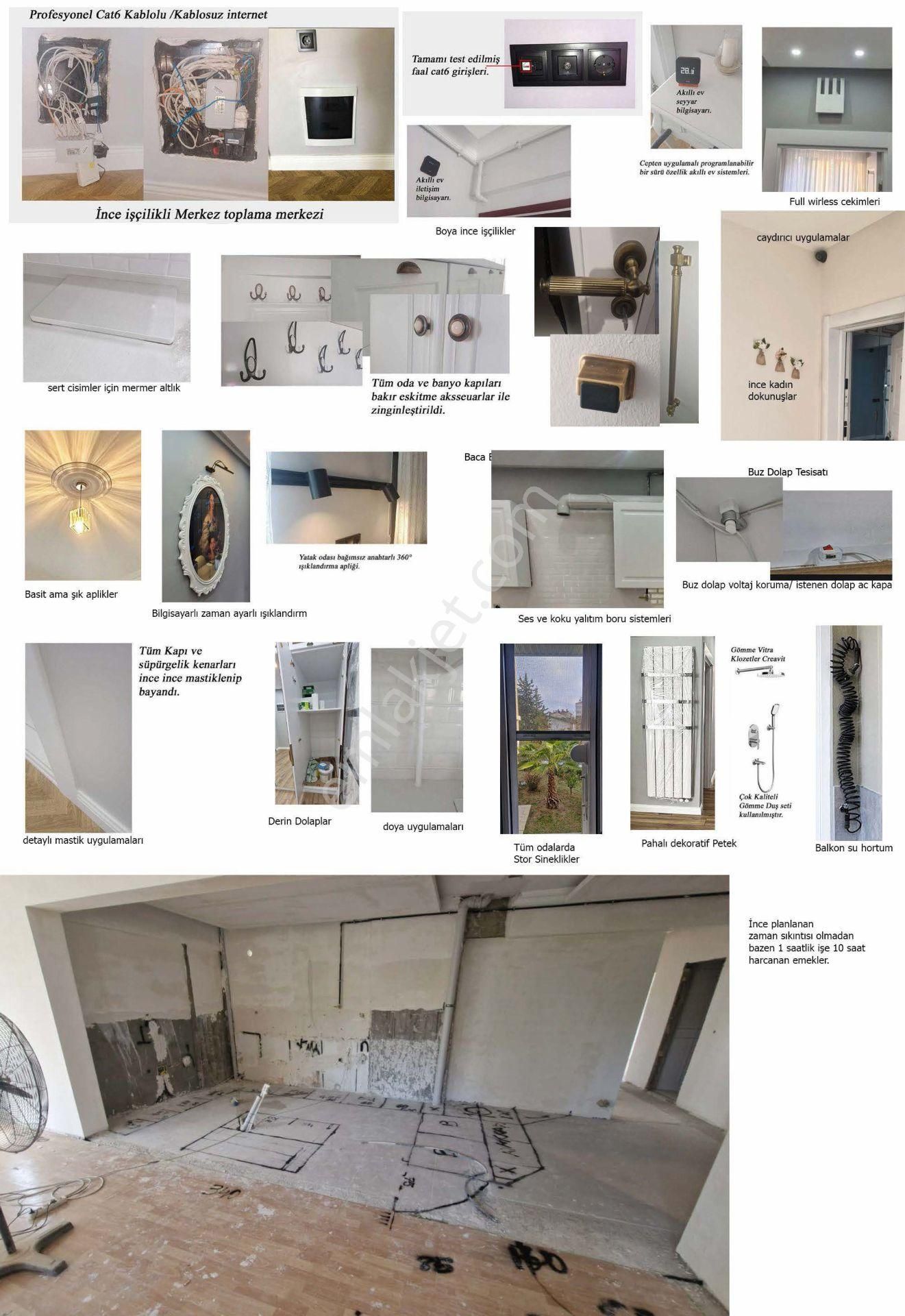 Lara Çağlayanda Kolejler Yakını Şık Mimar Tasarımlı 3+1 Daire - Görsel 33