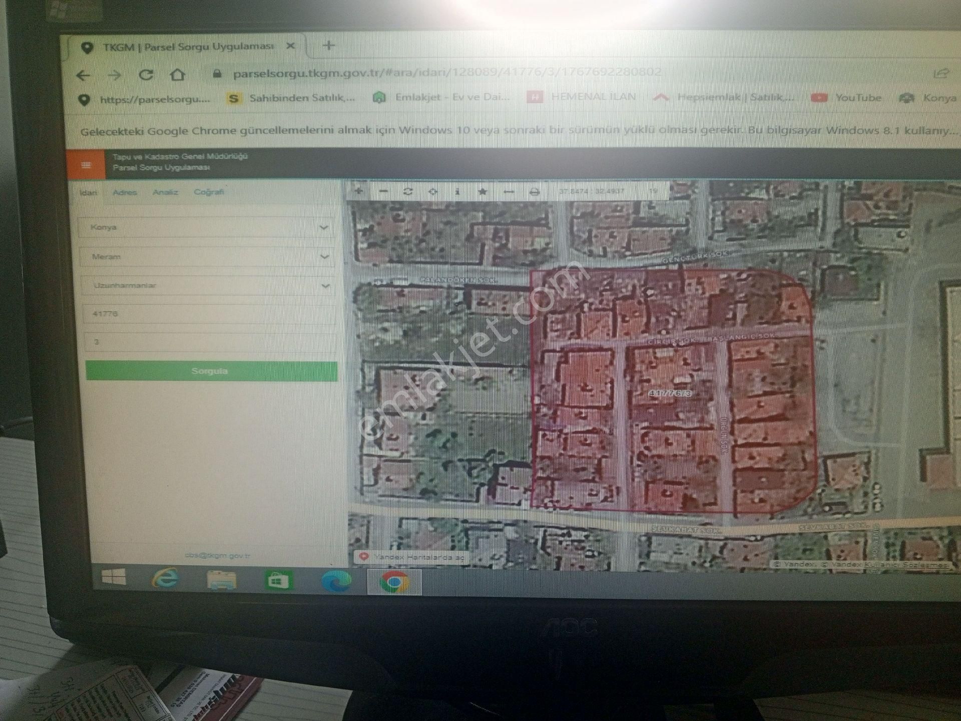 Konya Meram Uzunharmanlar Mah. 157 M2 İçinde Evi Ola