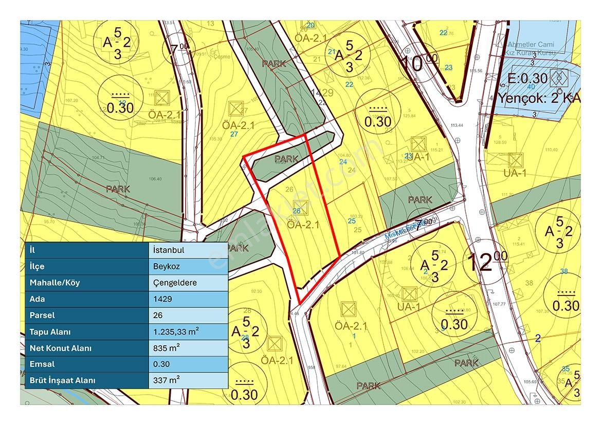 Beykoz Çengelderede Yatırımlık Arsa Fırsatı!