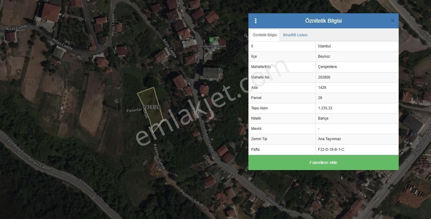 Beykoz Çengelderede Yatırımlık Arsa Fırsatı! - Görsel 3