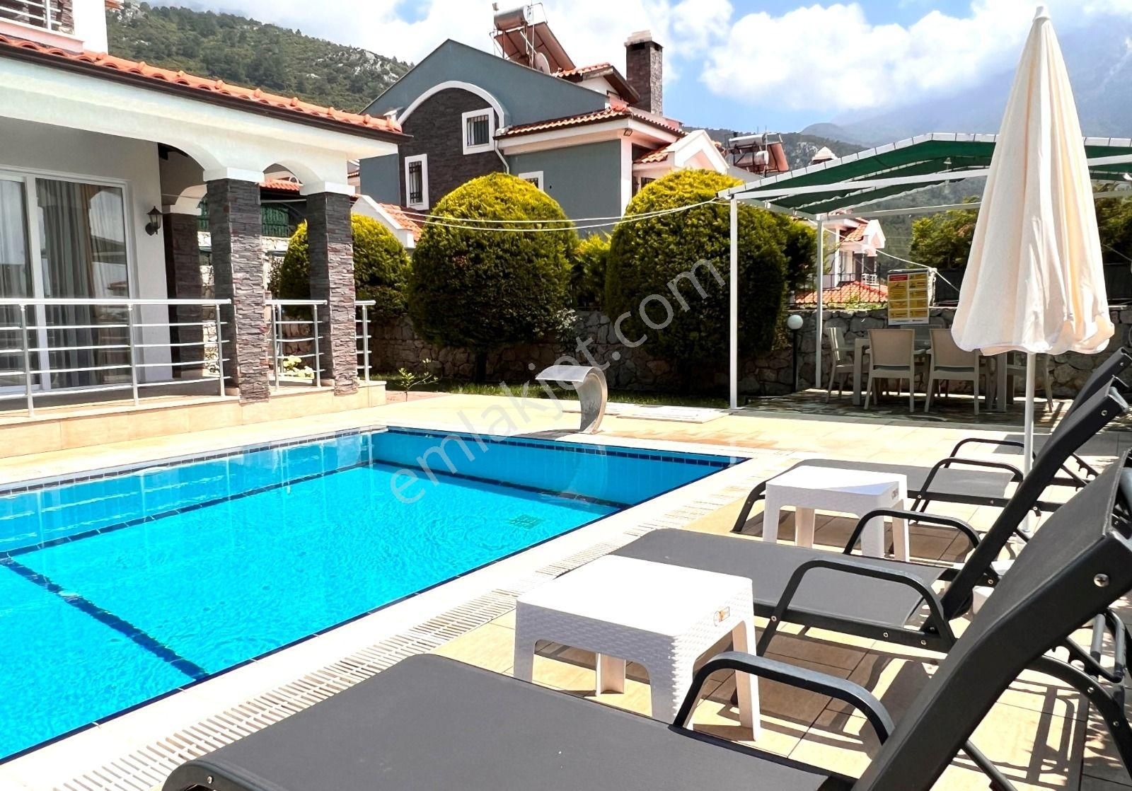 Ovacık'ta Dayalı Döşeli Havuzlu Kiralık Müstakil Villa - Görsel 7